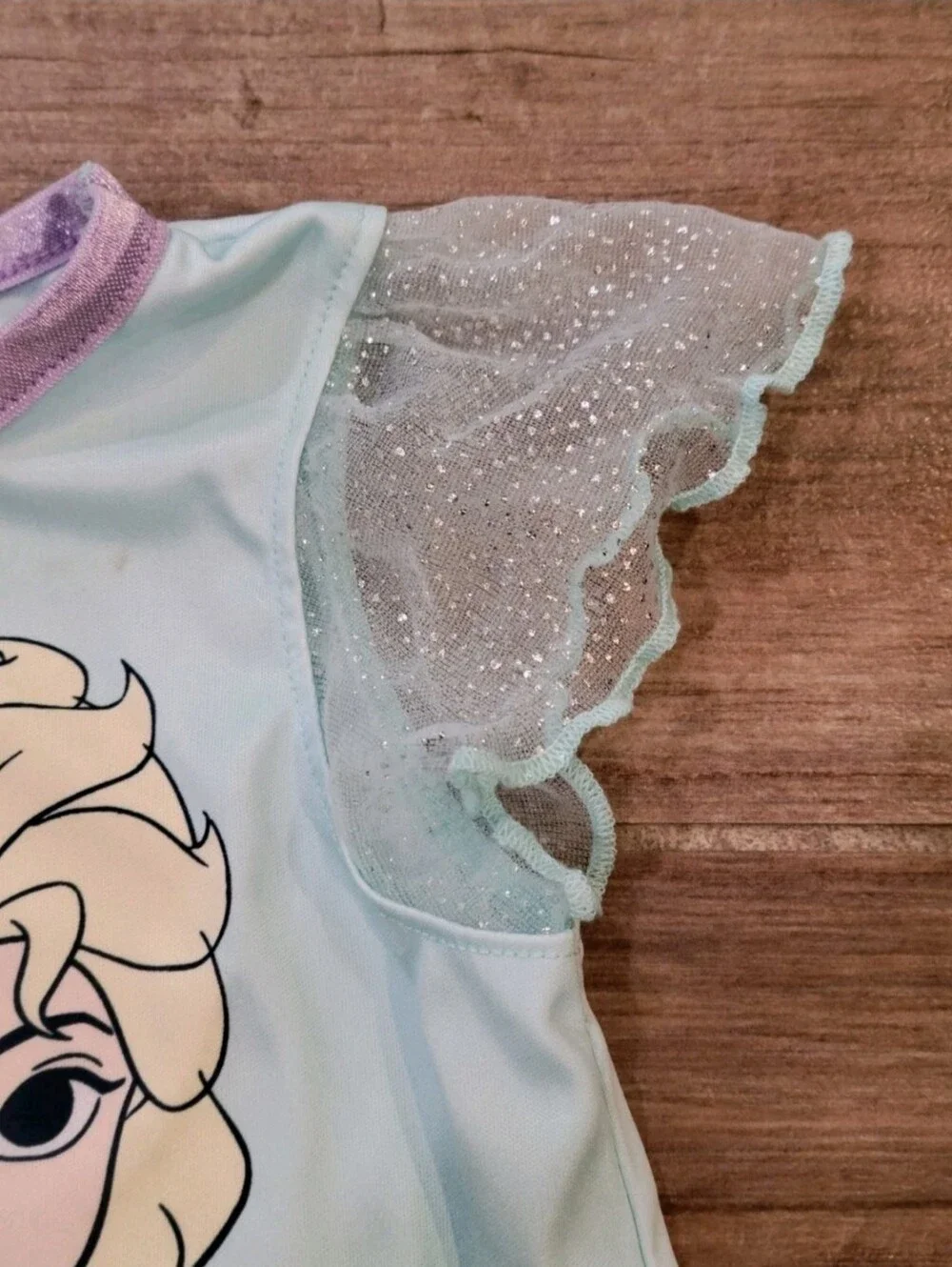 Disney Frozen Elsa Girls 2-Piece Pajama Set Top, Pants Sleepwear 2T Exc Cond